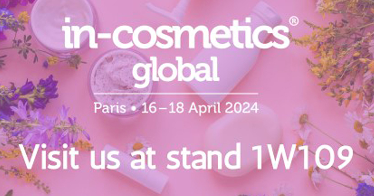 Huwell at InCosmetics - Paris